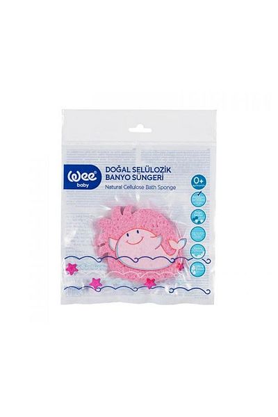 Wee Baby Natural Cellulosic Bath Sponge 915 - Fish