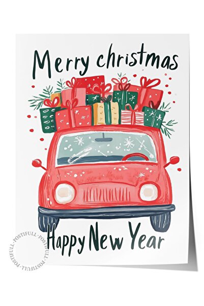 Postifull Çerçevesiz Poster, Duvar Posteri, HD Kalite Comfort Serisi, Yılbaşı...