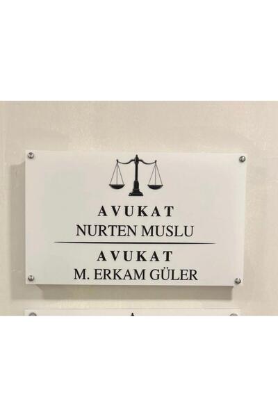 3M Kapı Levhası, Ofis Tabelası, Kapı Isimliği, Pleksi Tabela