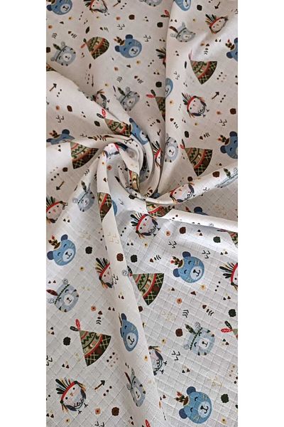 Alpıno Newborn 100% Cotton 85Cmx85Cm Multi-Purpose Muslin Blanket - Baby Blanket and Muslin Cloth