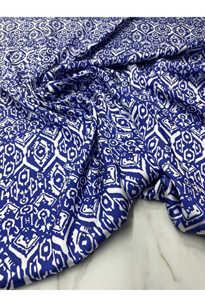 ipekkumaş قميص مطرز باللون الأزرق من قماش الساتان تيفيل يباع حسب قطعة منتجنا ...