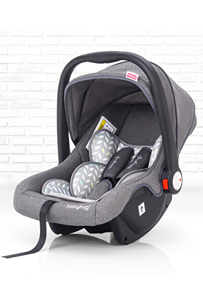 Babyhug مقعد سيارة أمبر 4 في 1 + سرير محمول مع قاعدة هزازة، من 0 إلى 18 شهرًا...
