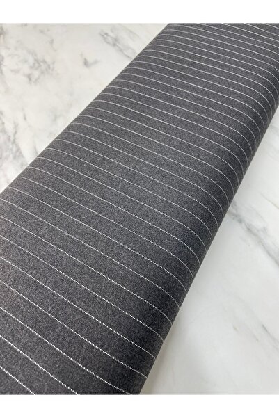 ipekkumaş Gri Çizgili Elbiselik Pantolonluk Poliviskon Kumaş Ürünümüz Adet Olarak Satılır 1 Adet 1 Metre