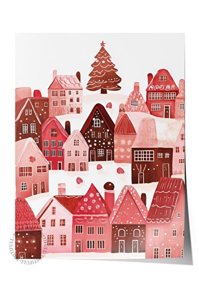 Postifull Плакат без рамка, стенен плакат, серия Comfort с HD качество, колед...