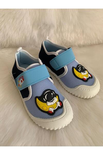 GEZER Summer Boy's Pvc Sole Velcro Adjustable Linen Casual Shoes