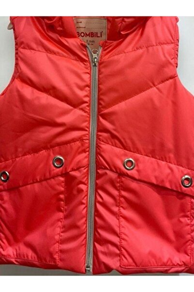 Zekids Girl's Hooded Puffer Vest