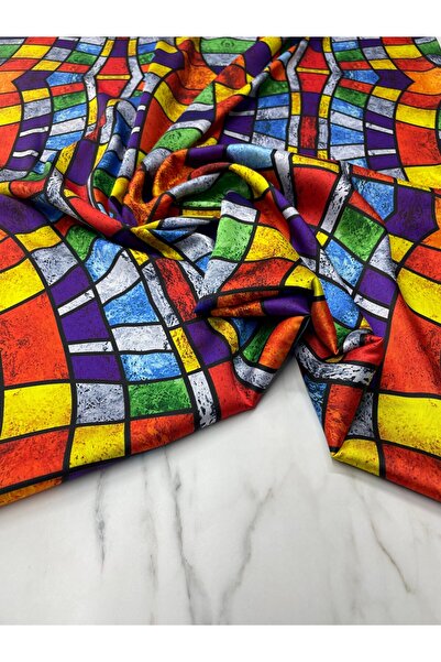 ipekkumaş قميص ملون بنمط فستان من قماش الساتان تيفيل يتم بيع منتجنا قطعة واحد...