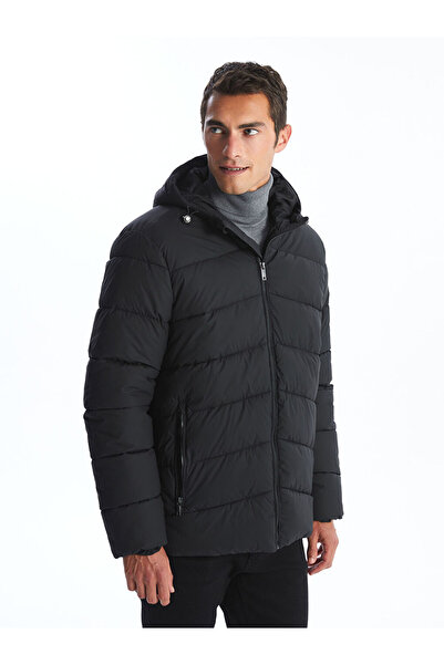 LC Waikiki Standard Mold Hooded Men's Puffer Coat