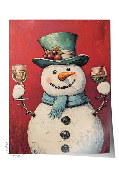 Postifull Çerçevesiz Poster, Duvar Posteri, HD Kalite Comfort Serisi, Yılbaşı...