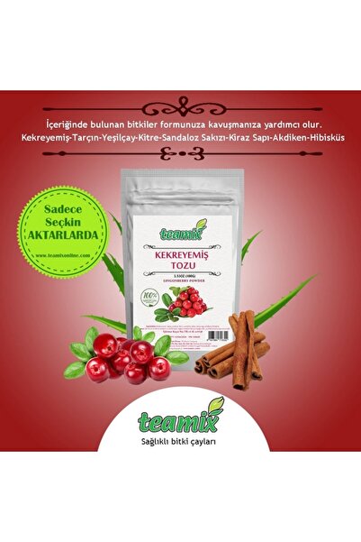 teamix Kekreyemiş Tozu Çay 100 gr