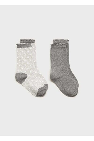 MANGO Kids 2'li çorap
