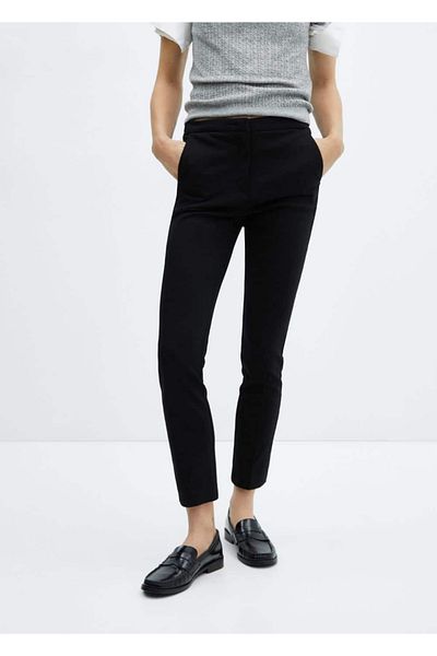 MANGO Woman Cropped skinny pants
