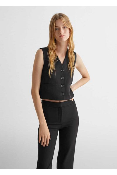 Mango Teen Black Pants for Kids