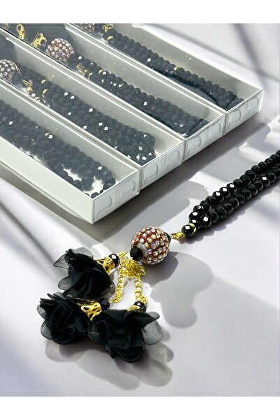 Deniz Elmasları Çeyizlik, Hediyelik, Bebek Mevlidi, Kristal Tesbih Set Kutulu Hac, Umre Dönüş Hediyesi