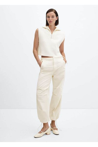 MANGO Woman Parachute pants