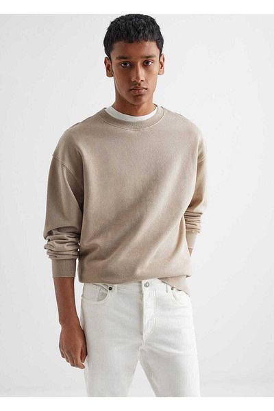 Mango Teen Τζιν Slim Fit με κουμπιά