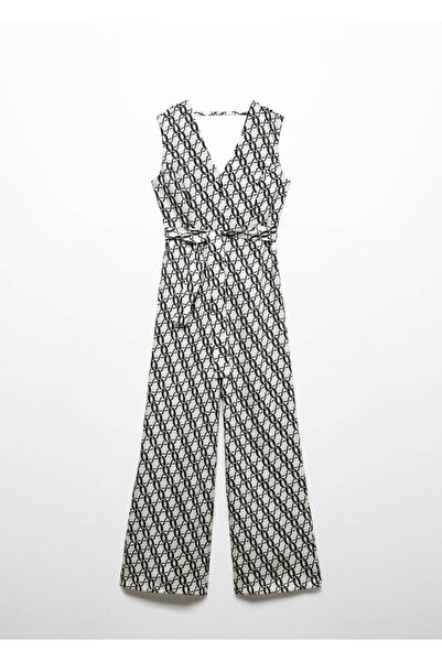 MANGO Woman Zincir desenli tulum