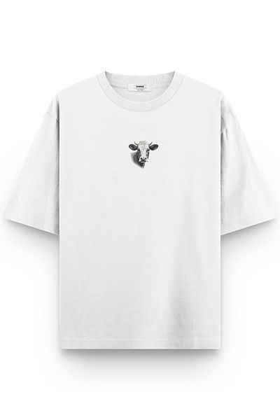 Overoz Μπλουζάκι Ox Minimalist Printed Semi Oversize 1188
