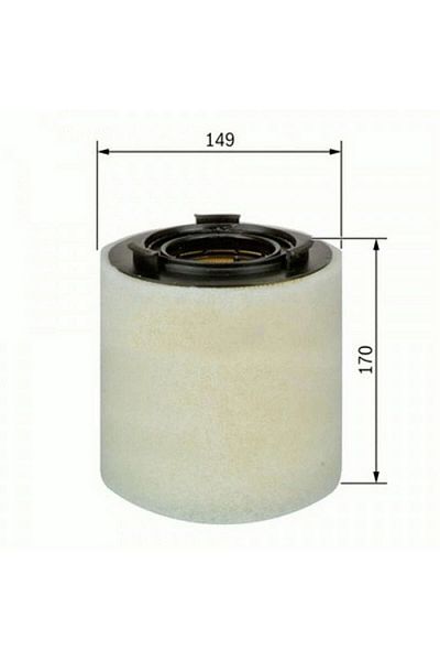 Sardes Air Filter Vw (Volkswagen) Skoda Audi Seat Polo Fabia Ibiza A1 A1 Sportback Rapid Toledo R Gnzrz