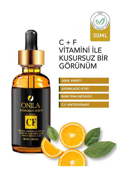 Onila Vitamin C- Vitamin C Serum - Brightening Color Tone Equalizing Skin Care Serum 30ml