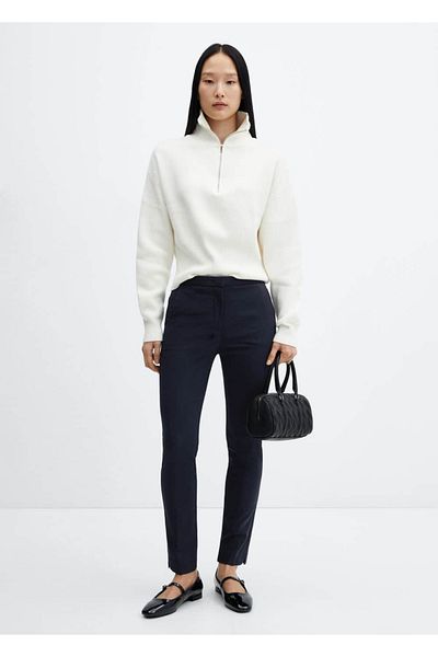 MANGO Woman Cropped skinny pants