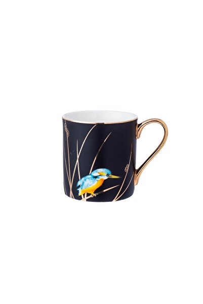 Dania كوب خزفي مزخرف على شكل عصفور مقاس 10×9 سم