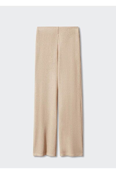 MANGO Woman Flared triko pantolon