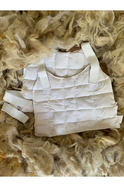OEM Organic Sheep Wool Filled Corset - Chest and Back Corset, Post Bypass