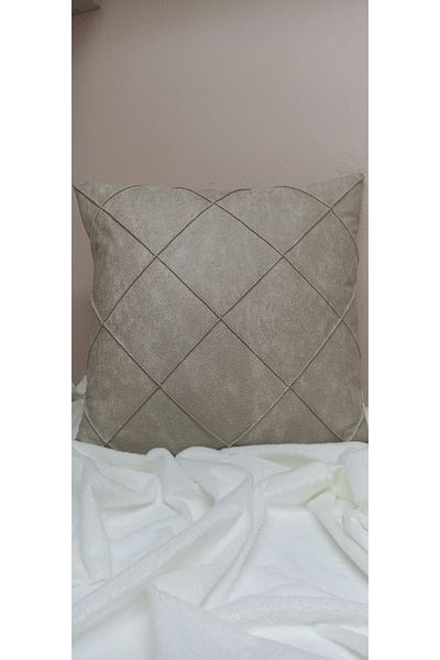 Rüyam Διακοσμητικό κάλυμμα μαξιλαριού Nubuck Cream