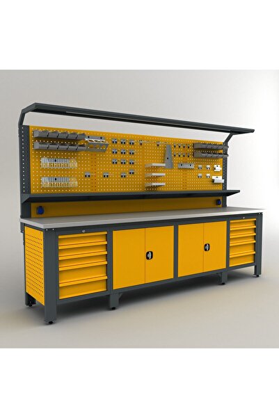 İdeal Ekipman 3.1 Metre Çalışma Tezgahı İE.36.15.75