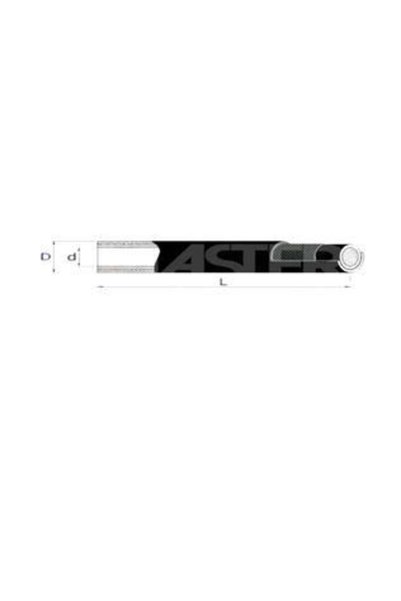 Universal İÇTEN ÖRGÜLÜ BENZİN YAKIT HORTUMU 6 mm x 12 mm NBR