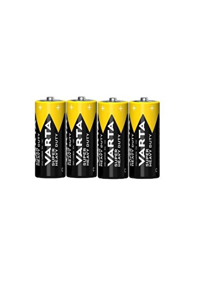 Varta Super Heavy Duty Manganez C Orta Boy Pil 4 Adet