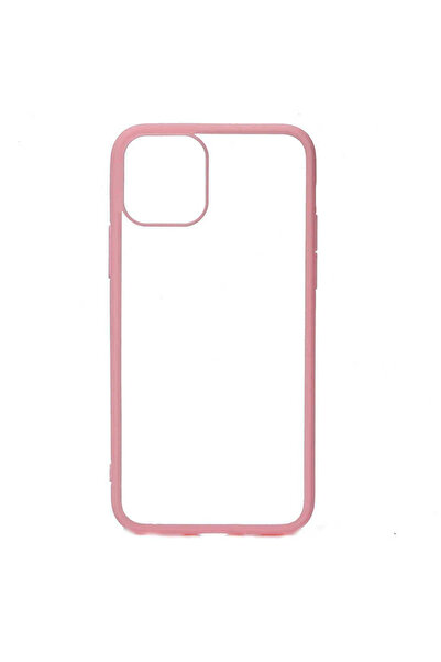 HTstore iPhone Compatible 11 Pro Max Case Zore Endi Cover-Pink