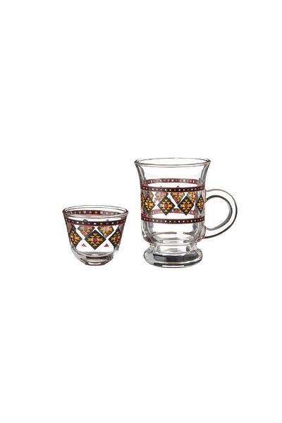 Dania 12 Piece Tea Cup And Cawa Set