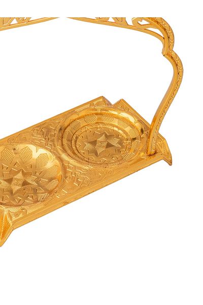 Dania Golden Stand Tea And Coffee Hospitality Set