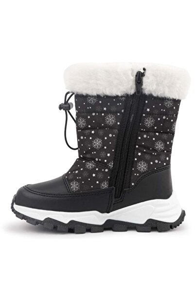 KOCAMANLAR Cool Sindey Unisex Çocuk Kar Botu SİYAH