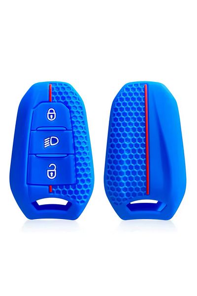 emii auto spare parts Peugeot Ciroen - Key Case Switch Free and Fit Blue Key
