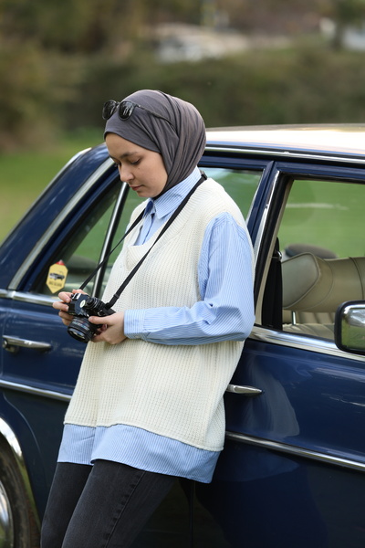 ilmek Πλεκτά και πουλόβερ με γαρνιτούρα πουκάμισου