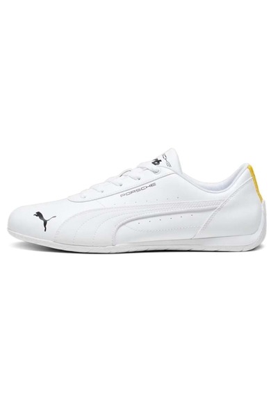 Puma Porsche PL Neo Cat 307693-05 Erkek Spor Ayakkabı BEYAZ