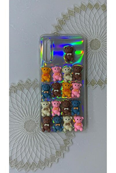 yuscerham Xiaomi Redmi Note 7 Uyumlu Hologramlı veya Şeffaf Kullanım Kabartma...