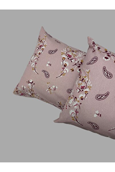 Home غطاء وسادة منقوش بالزهور 2 قطعة 50*70 سم