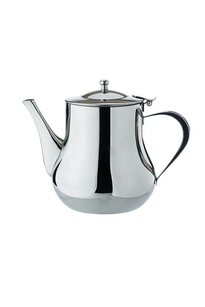 Dania Excellent Steel Teapot Hand On Side 1.36 Liter