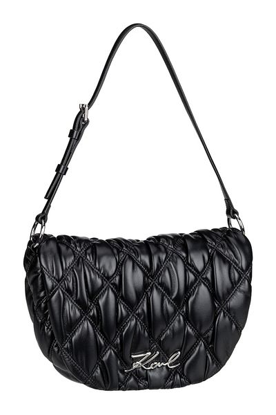Karl Lagerfeld Schultertasche K/Signed Kuilt Flap Shb
