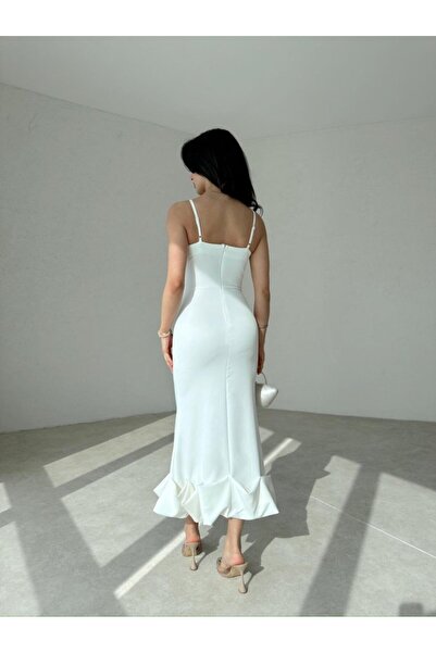 SONREİR Fustă cu PRESTIE rochie de LUNGIME MIDI