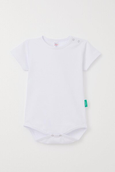 Breeze Baby Boy Snap-On Bodysuit Basic 9 Months-3 Years, White