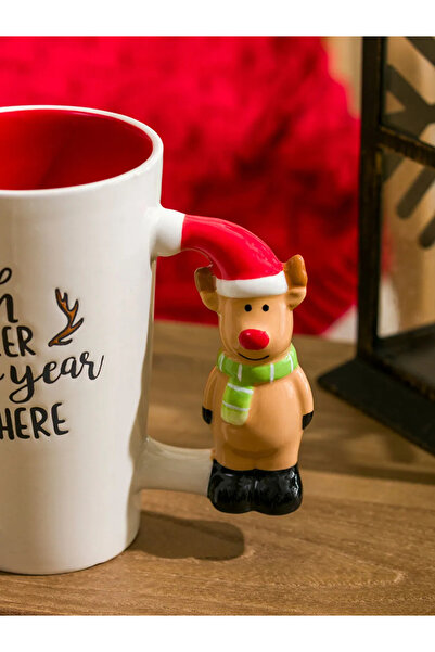 LC Waikiki Mixed Christmas Themed Ceramic Mug 480 ml