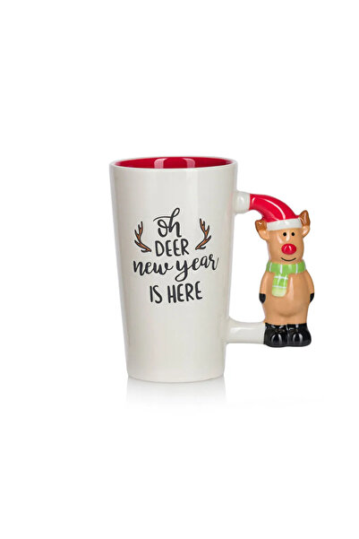 LC Waikiki Mixed Christmas Themed Ceramic Mug 480 ml