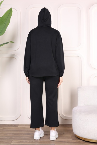 TAYHAN TESETTÜR KANGURU EŞOFMAN TAKIMI KADIN