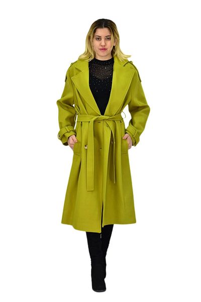 Misselens Women's Long Stamp Coat - Bgl-St04117