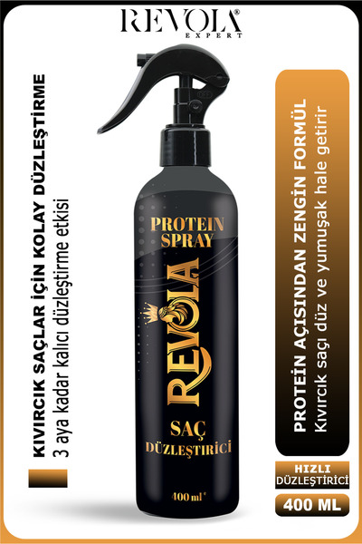 REVOLA EXPERT Hızlı Düzleştirici Protein&keratin Destekli Yoğun Bakım Saç Ve ...